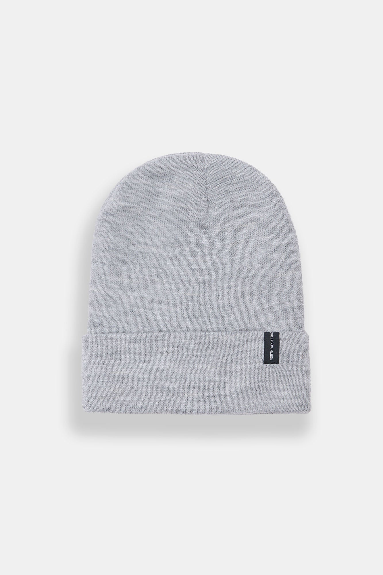 North Western Rolled Cuffed Beanie