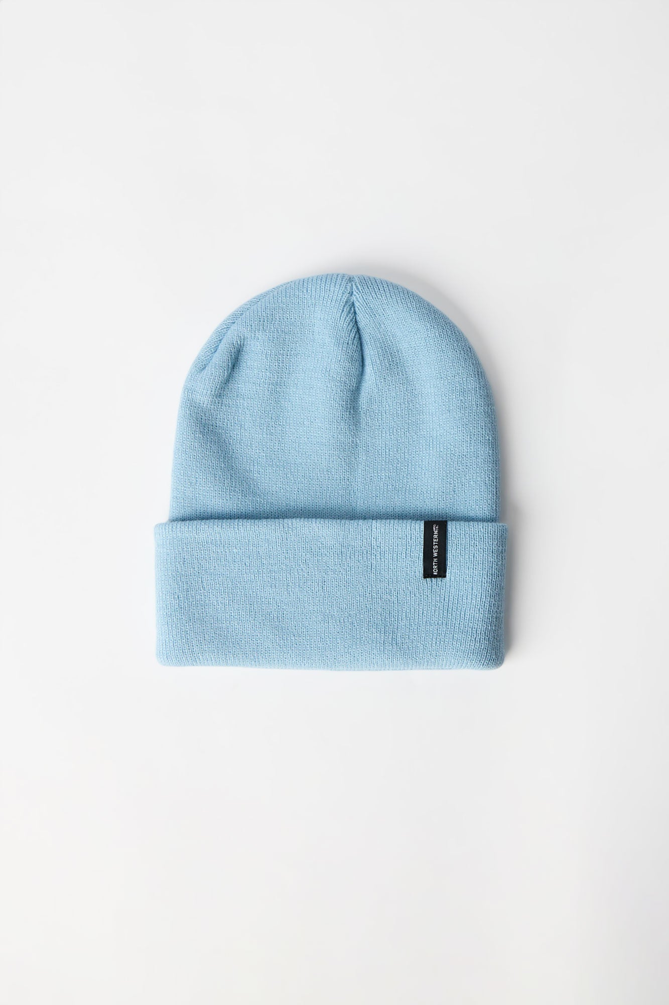 North Western Rolled Cuffed Beanie