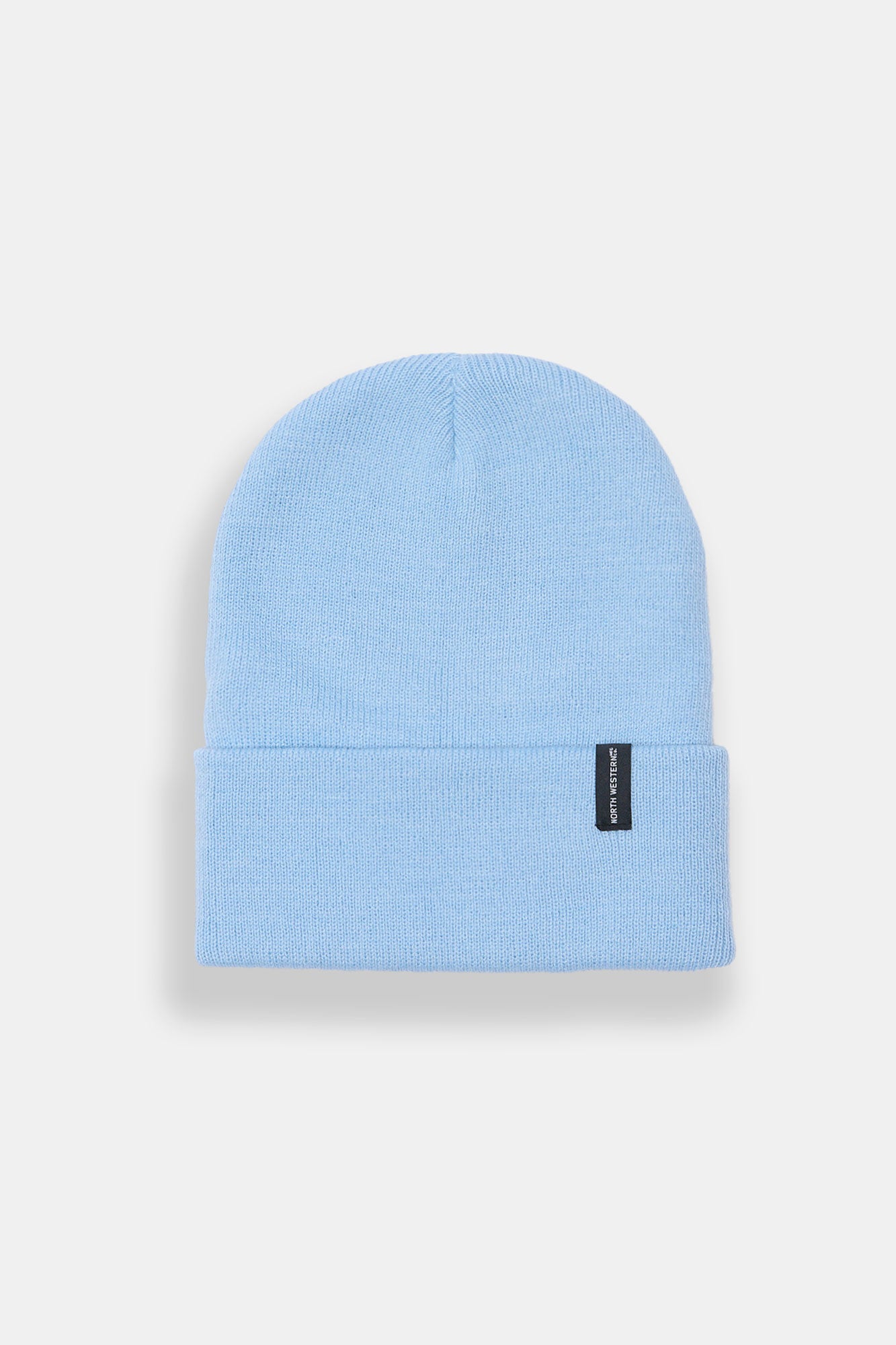 North Western Rolled Cuffed Beanie
