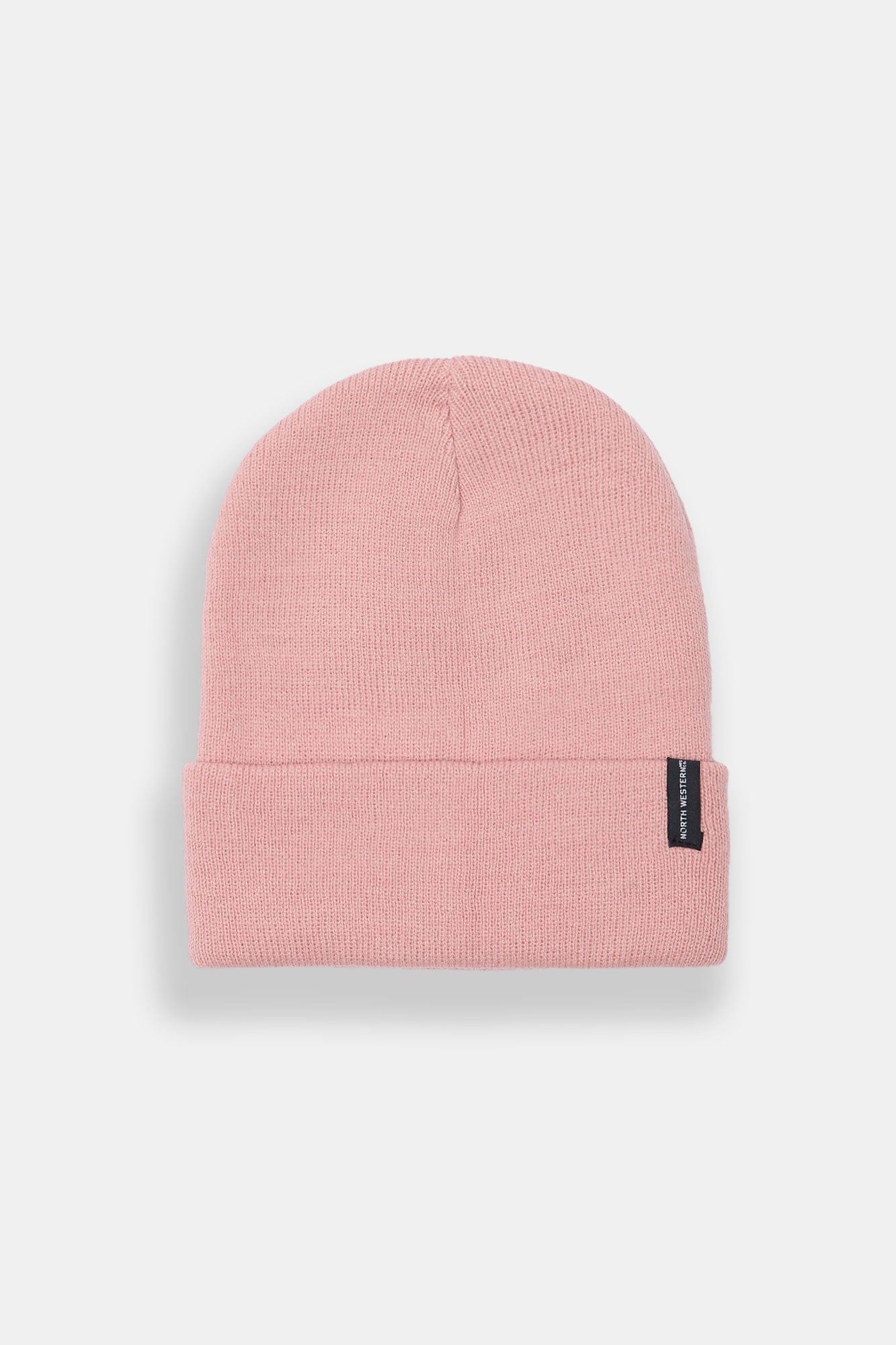 North Western Rolled Cuffed Beanie