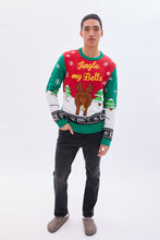 Jingle My Bells Graphic Christmas Crew Neck Pullover Sweater thumbnail 4