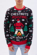 Chestnuts Roasting On An Open Fire Graphic Crew Neck Sweater thumbnail 2