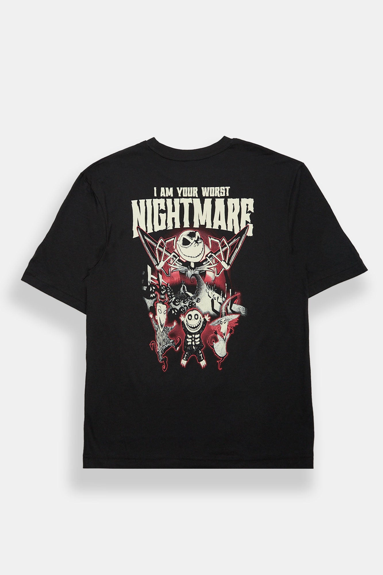 The Nightmare Before Christmas I Am Your Worst Graphic Oversized Tee