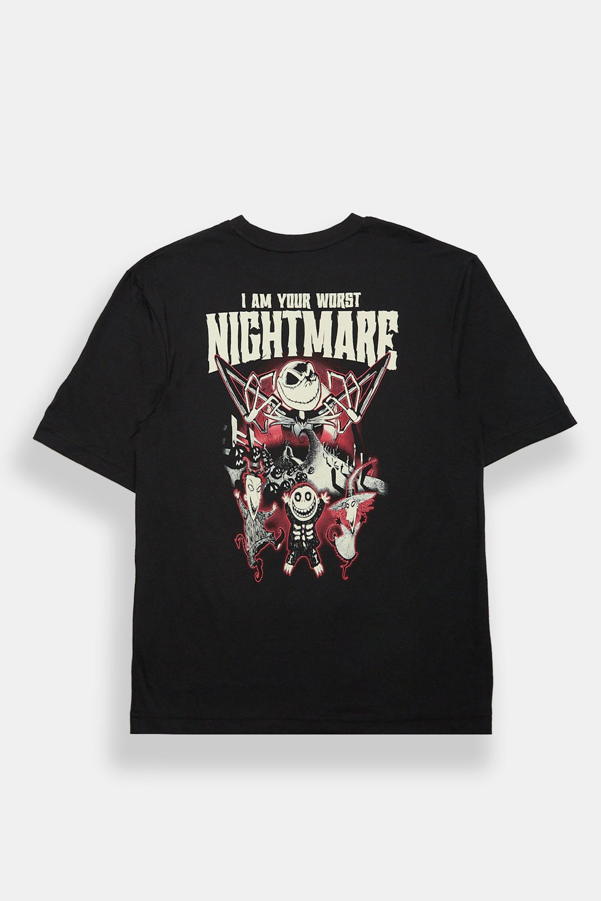 The Nightmare Before Christmas I Am Your Worst Graphic Oversized Tee