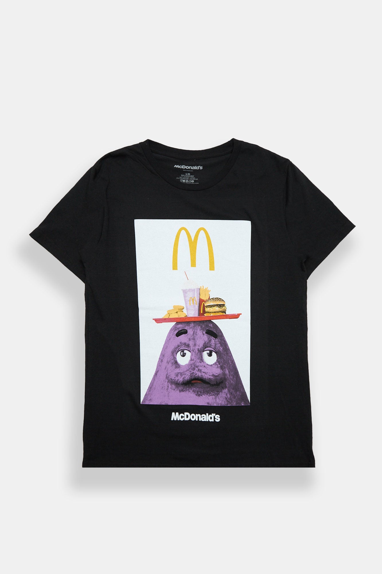 McDonald's Grimace Food Tray Graphic Tee