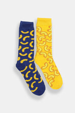 Chaussettes imprimés Mac & Cheese paquet cadeaux de 2 thumbnail 2