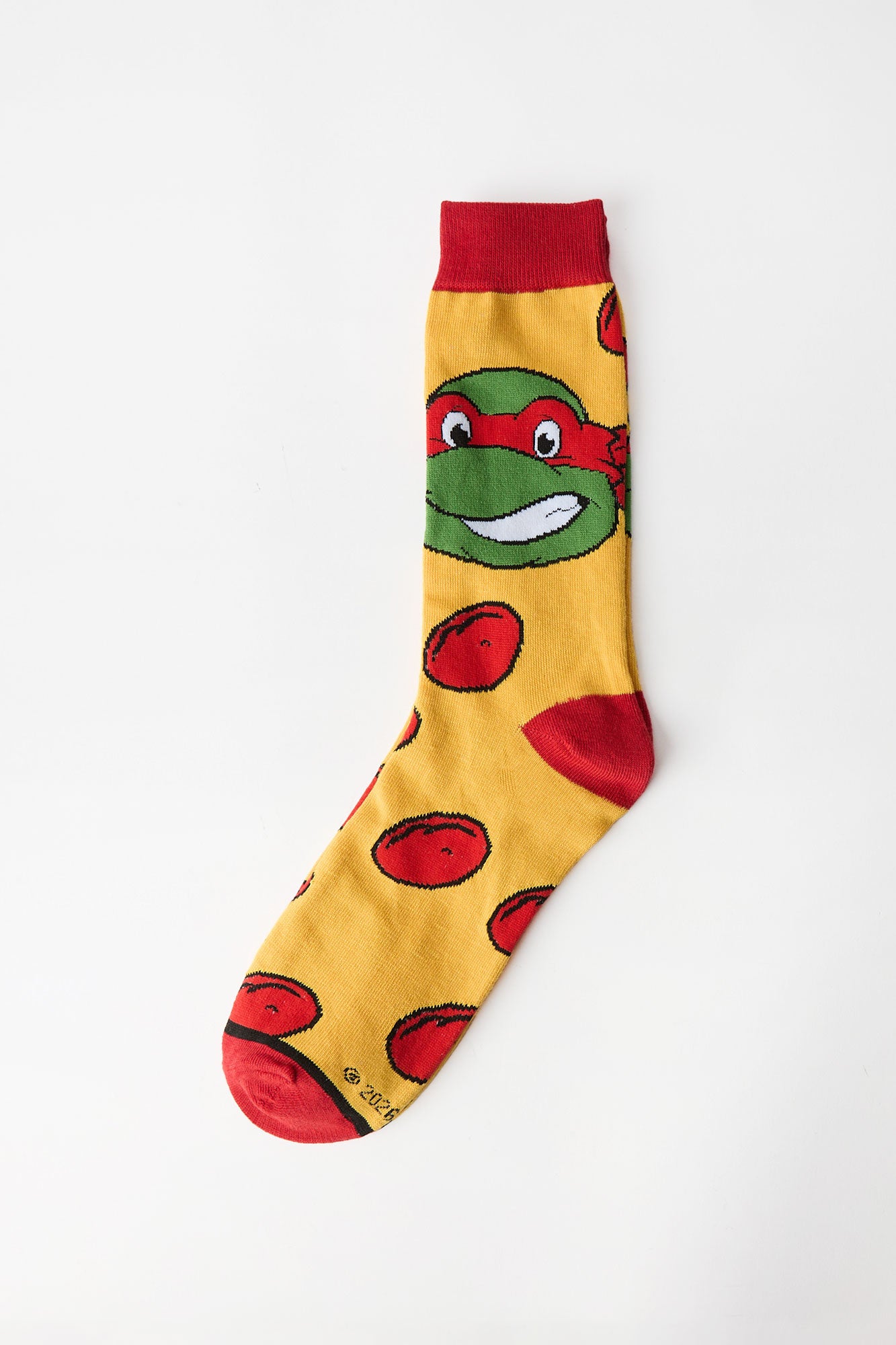 Chaussettes jacquard imprimées Les Tortues Ninja