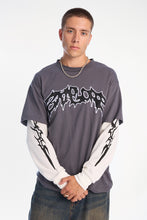 Trippy Graffiti Graphic Essentials Layered Twofer Tee thumbnail 1
