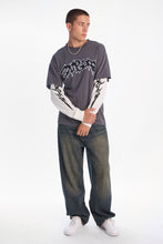 Trippy Graffiti Graphic Essentials Layered Twofer Tee thumbnail 4
