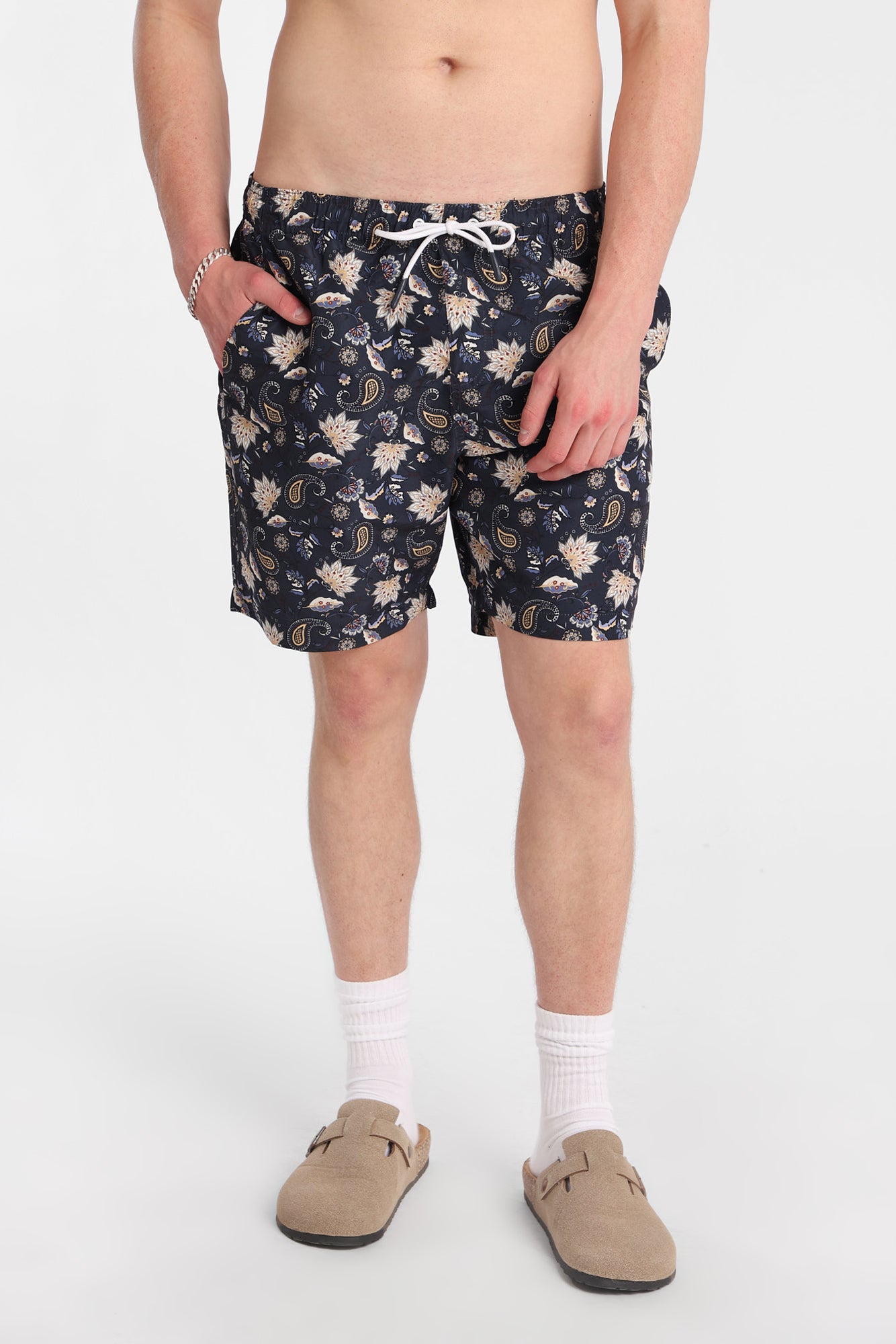 Paisley 7" Swim Shorts