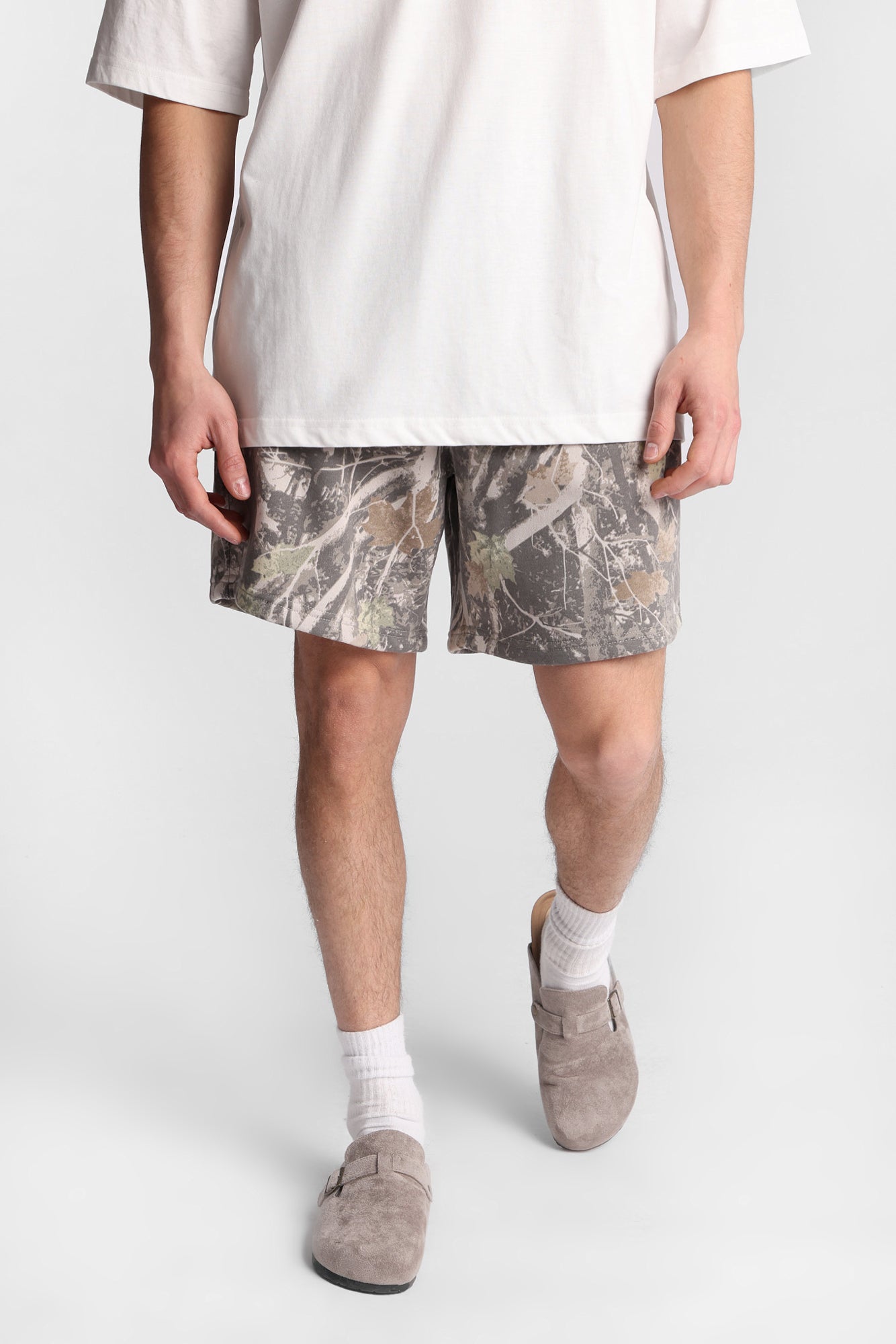 Short en molleton camouflage North Western