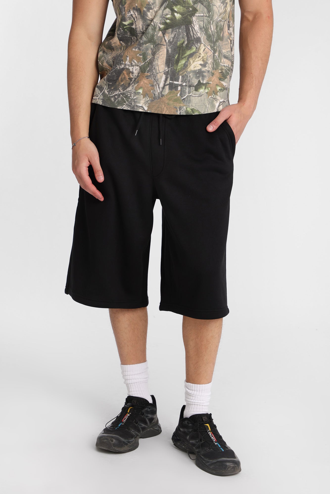 Short en molleton ample surdimensionné North Western