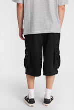 North Western Baggy Oversized Cargo Fleece Shorts thumbnail 4