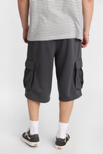 North Western Baggy Oversized Cargo Fleece Shorts thumbnail 9