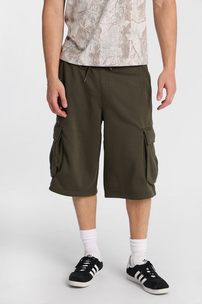 North Western Baggy Oversized Cargo Fleece Shorts – Bluenotes