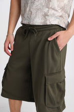 North Western Baggy Oversized Cargo Fleece Shorts thumbnail 12