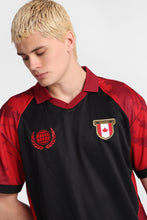 Canada 10 Graphic Oversized Polo Soccer Jersey thumbnail 3