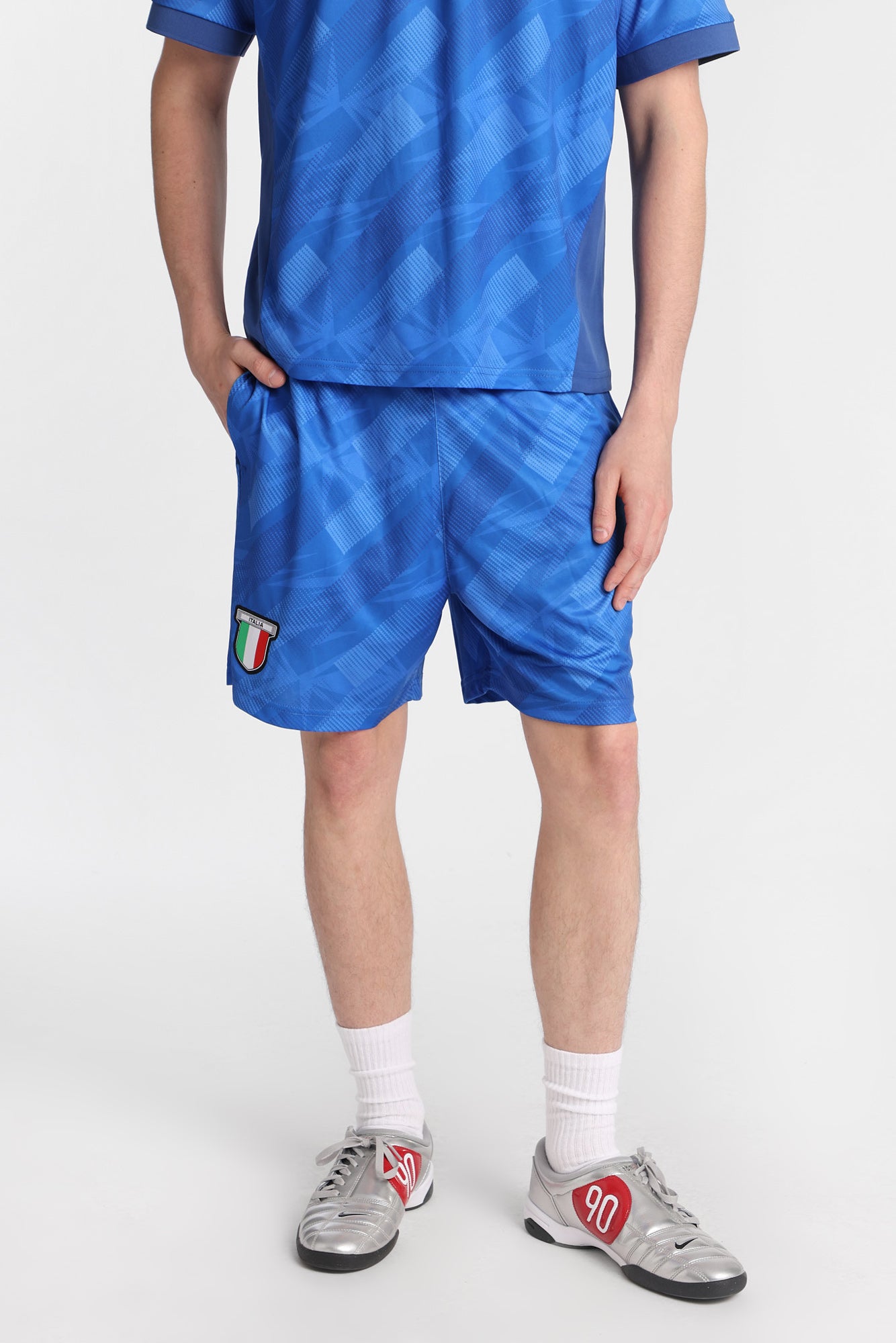 Short en tissu maillé Italia