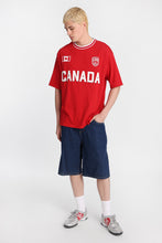 Canada 19 Graphic Oversized Jersey Tee thumbnail 4