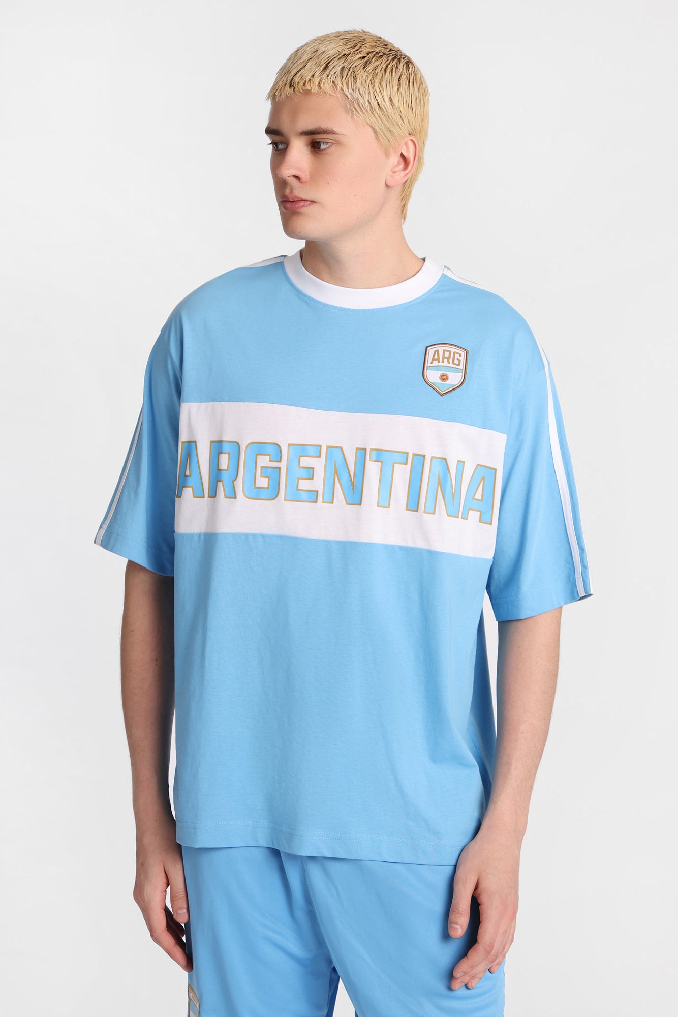 Argentina 10 Graphic Oversized Jersey Tee