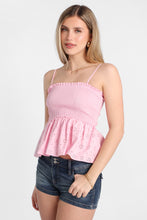 Cotton Eyelet Smocked Strapless Top thumbnail 12