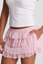 Chiffon & Lace Mini Skirt thumbnail 10
