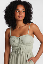 Linen-Blend Tie-Front Romper thumbnail 10