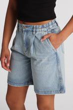 High Rise Stretch Waistband Trouser Jorts thumbnail 2