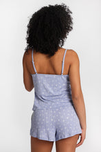 Ensemble débardeur et short pyjama en tricot pointelle imprimé thumbnail 18
