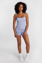 Ensemble débardeur et short pyjama en tricot pointelle imprimé thumbnail 21