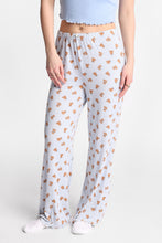 Graphic Pointelle Knit Pajama Tank Top & Pants 2-Piece Set thumbnail 12