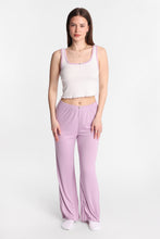 Graphic Pointelle Knit Pajama Tank Top & Pants 2-Piece Set thumbnail 13
