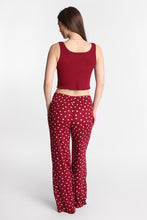 Graphic Pointelle Knit Pajama Tank Top & Pants 2-Piece Set thumbnail 18