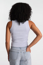 Aloha Ribbed Knit High Neck Tank Top thumbnail 4