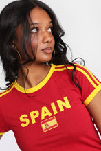 Spain Graphic Baby Tee thumbnail 2