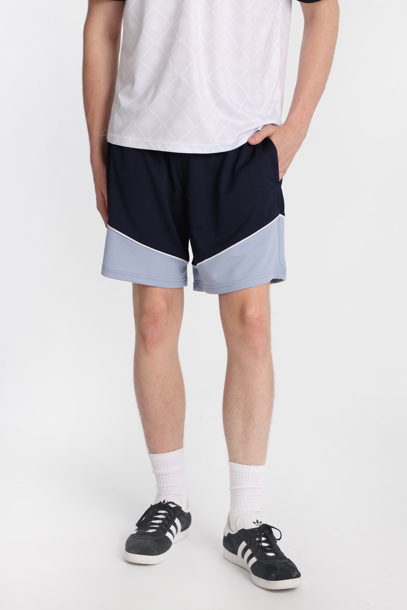 AERO Colour Block Mesh Shorts – Bluenotes