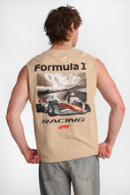 F1 Racing Division Graphic Oversized Tank Top thumbnail 1