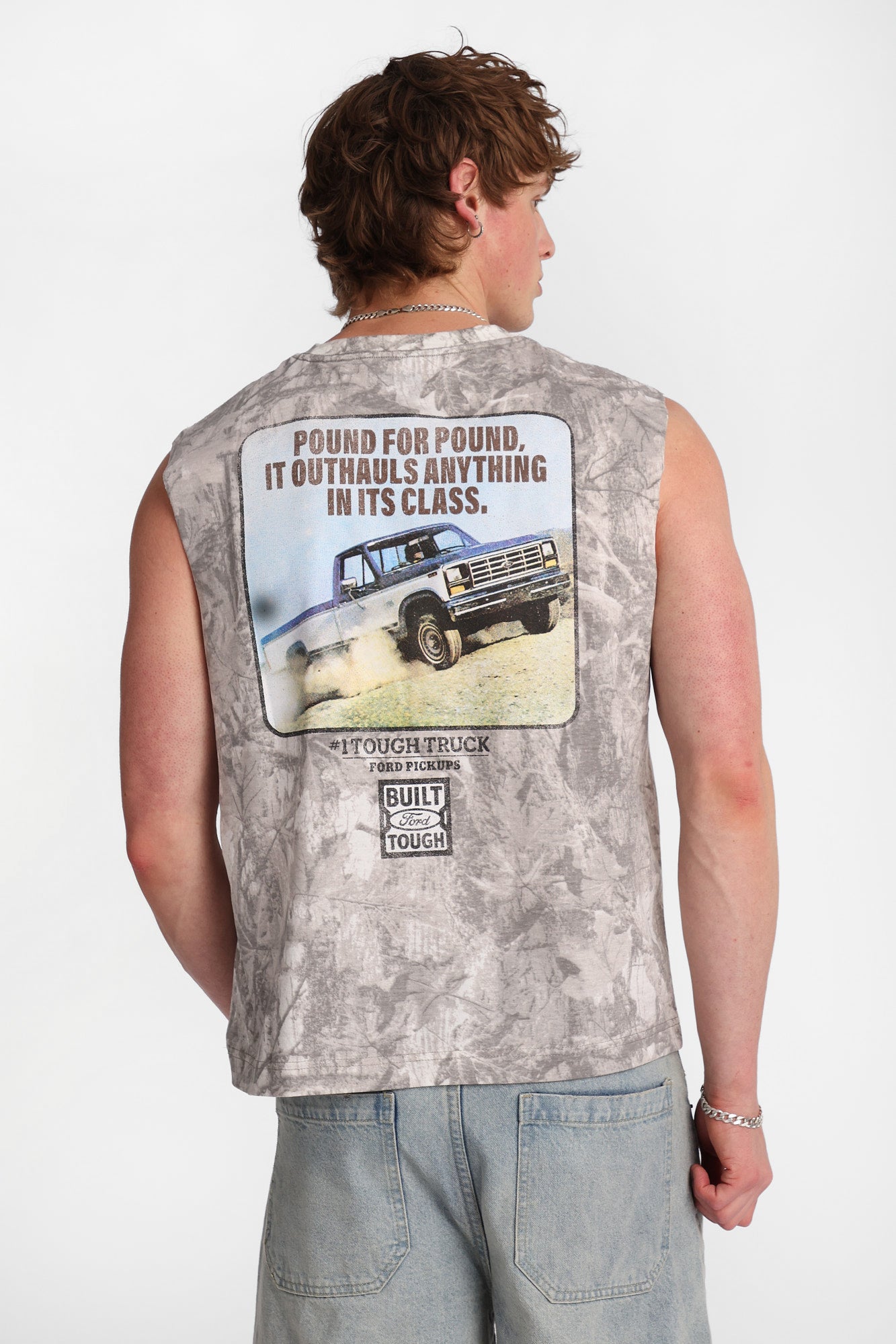 Ford Truck Graphic Oversized Tank Top