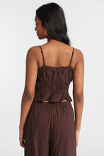 AERO Cotton Tie-Front Peplum Top thumbnail 11