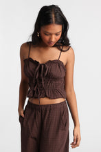 AERO Cotton Tie-Front Peplum Top thumbnail 9