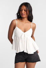 AERO Crochet Peplum Top thumbnail 2