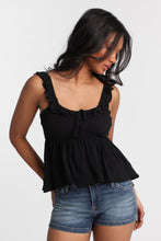 AERO Flutter Sleeve Babydoll Top thumbnail 6