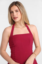 AERO Halter Neck Drop Waist Mini Dress thumbnail 12