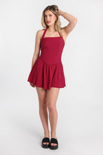 AERO Halter Neck Drop Waist Mini Dress thumbnail 14