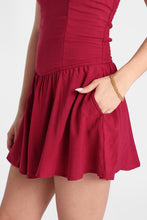 AERO Halter Neck Drop Waist Mini Dress thumbnail 15