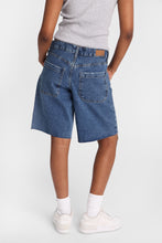Short en jean ample taille basse AERO thumbnail 2