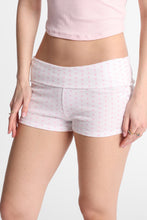 AERO Waffle Knit Foldover Shorts thumbnail 1