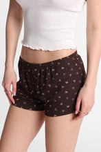 Ensemble débardeur et shorts pyjama en tricot pointelle imprimé thumbnail 6