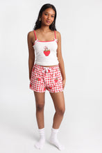 Strawberry Shortcake Graphic Super Soft Pajama Camisole & Shorts 2-Piece Set thumbnail 5
