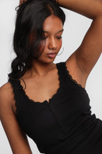AERO Ribbed Henley Tank Top thumbnail 3